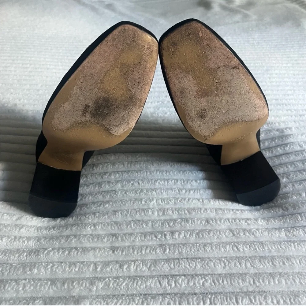 Rag & Bone Black Suede Ankle Booties